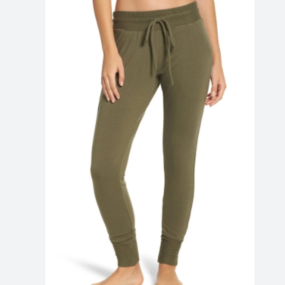 Olive Green Women's Jogger Pants